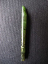 Палочка из зеленого нефрита