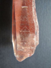 Лемурийский кристалл звездного семени, скарлетт, с уникальным рисунком, Хранитель, Изида